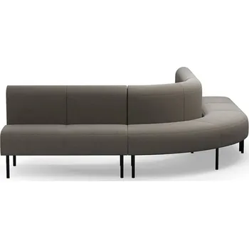 Pohovka Rohová sedačka VARIETY, 90°, vnější, potahová látka Pod CS, taupe