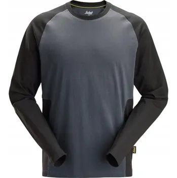 Pánské tričko Pánské tričko Snickers s dlouhým rukávem, bavlna 2450, šedé, velikost L