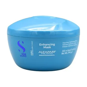 Vlasová regenerace Alfaparf Milano Semi Di Lino Curls Enhancing Mask maska pro vlnité a kudrnaté vlasy 200 ml