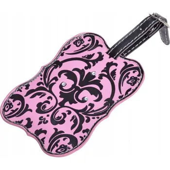 Adresář POZER ZÁVĚSKA NA ZAVAZADLO RŮŽOVO-ČERNÁ IDENTIFIKÁTOR