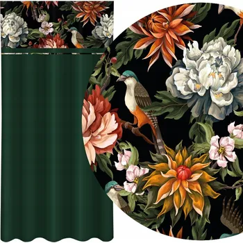 Obraz HOTOVÝ ZÁVĚS S ŽABKAMI 160x270 NA PÁSCE STYLOVÝ