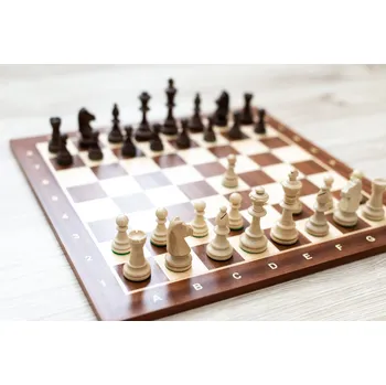 Šachy Dřevěná šachová souprava Staunton klasik + doprava zdarma