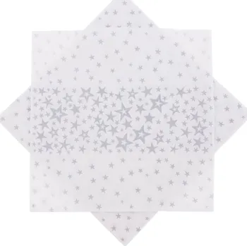 Papírový ubrousek Servírovací ubrousky hvězdy