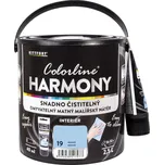 KITTFORT Colorline HARMONY Barva na stěnu omyvatelná, azurová, matná, 2,5 l 8595030517977