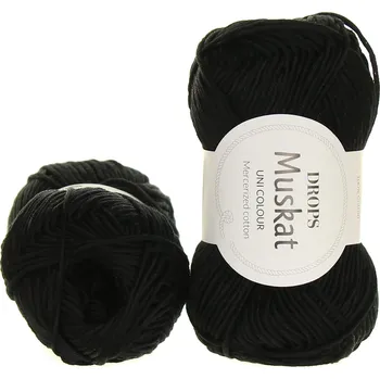 Příze Drops Muskat 17 černá