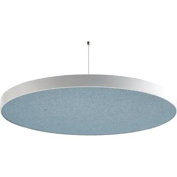 Paraván Akustický panel GRACE, kruh, Ø780x52 mm, závěsný, světle modrá