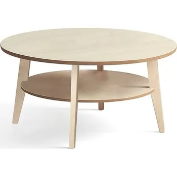 Konferenční stolek Konferenční stolek HOLLY, Ø 1000 mm, bříza