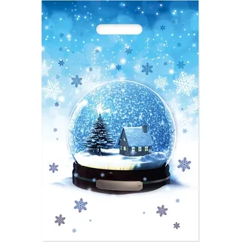 Vánoce Taška, igelitová, vánoční motiv, 30x46 cm, 1kus