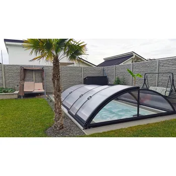 Zastřešení bazénu PRAKTIK dva moduly 320x428cm