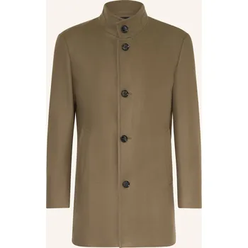 Pánský zimní kabát Strellson Pánský Vlněný Kabát Finchley 2.0, olivová, 52