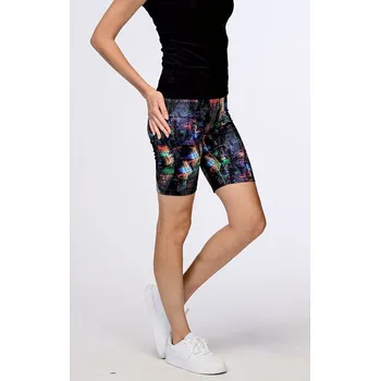 Dámské kraťasy Delší sportovní barevné dámské kraťasy 252 velikost M