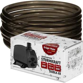 Čerpadlo do akvária Kruger Meier sada pro čerpání vody 3000 s hadicí