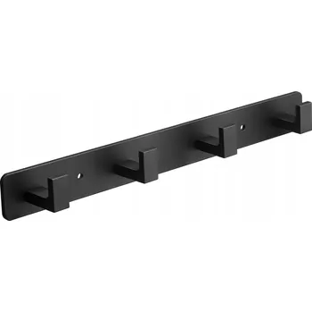 Věšák Háček bez vrtání Interlook černý