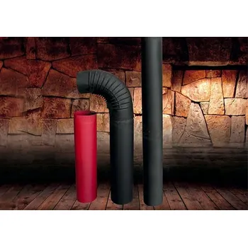 Kouřovod Roura kouřová 120mm / 1000mm BLIST