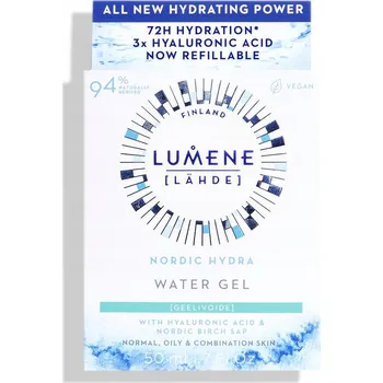 Pleťový krém Hydratační gel na obličej Lumene LAHDE pro denní použití 50 ml
