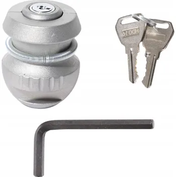 IP kamera ZAMKNIĘCIE KULOWE 50MM SREBRNY PRO UCHYCENÍ PŘÍVĚSŮ A TAŽNÝCH ZAŘÍZENÍ