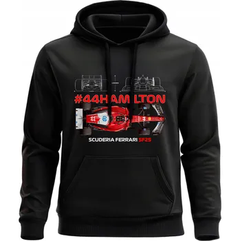 Pánská mikina Pánská mikina Sol's MIKINA S KAPUCÍ FERRARI HOODIE velikost M