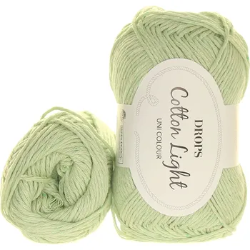 Příze Drops Cotton Light 48 světle pistáciová