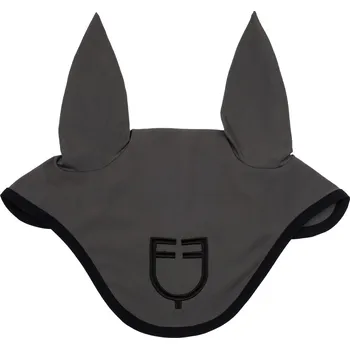 Koňská maska proti hmyzu Equestro Black Line Čabraka Barva: Asfalt, Velikost: Full