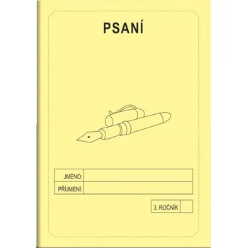 Psaní 3. ročník - školní sešit Jitka Rubínová