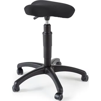 Židle TANJA, bez opěradla, černá