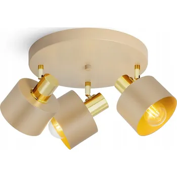 Stropní svítidlo Stropní Svítidlo lustr Kašmírový ecru béžový 485-ER3 Ložnice