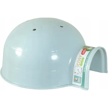 ZOLUX Plastový domeček iglú pro hlodavce COSY malý modrý