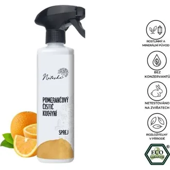 Čisticí prostředek Pomerančový čistič kuchyní sprej Natasha 500 ml