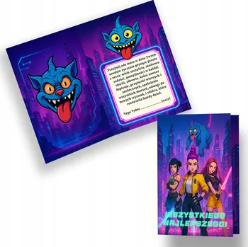 Narozeninové přání s blahopřáním Demon Hunters Huntrix k narozeninám [2 ks]