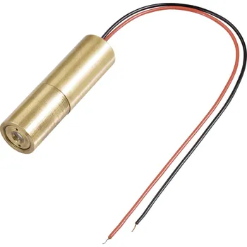 Měřící laser Conrad Components laserový modul bodová zelená 5 mW LM05GND