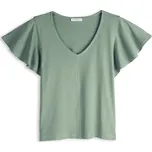 GATE Bavlněné tričko s volánem 34 225-1641/4197