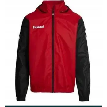 Moto bunda Větrovka Ortalion Hummel Core Spray Jacket, velikost 3XL, červená