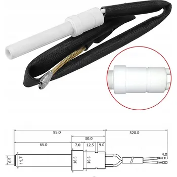 Zapalovač Zapalovač Kipi topné těleso pelet 200W keramické