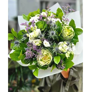 umělá květina Kytice Green day