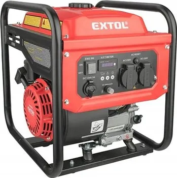 Elektrocentrála Stacionární benzínový generátor jednofázový Extol Premium 4500 W