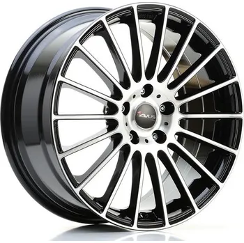 Alu kolo Alu kola AVUS RACING AC-M03 černé - leštěné čelo 7,5x18" 5x112 ET35 66,6