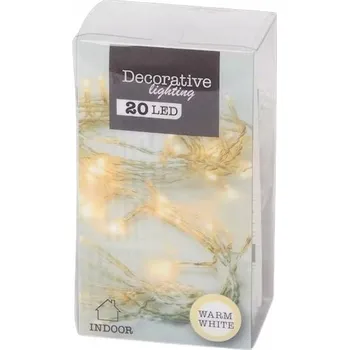 Vánoční dekorace Vánoční osvětlení na stromeček 2 m, 11 - 20 žárovek