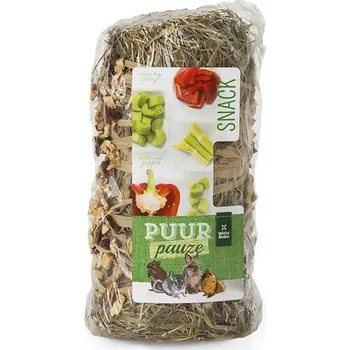 Krmivo pro hlodavce Witte Molen PUUR PUUR pauze dr.savec - senná rolka,celer+paprika 200g