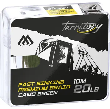 Splétaná šňůra Mikado Fast Sinking Premium Braid 20 lbs 10 m