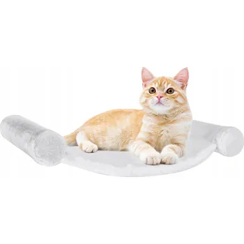 Houpací síť Pfotenolymp Pelíšek pro kočky bílá, stabilní a bezpečná