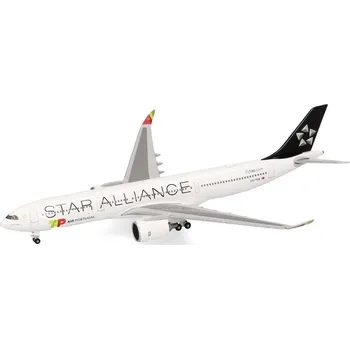 Plastikový model Herpa - Airbus A330-941, TAP Air Portugal "Star Alliance, D. Francisco de Almeida", CS-TUK, Portugalsko, 1/500