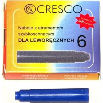 Vrták Modré náplně Cresco , 6 ks