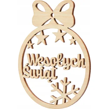 Vánoční dekorace Vánoční Koule zdobená sněhová vločka 10,2 cm 1 ks