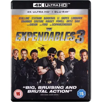Blu-ray film The Expendables 3 (Niezniszczalni 3) Blu-ray disk