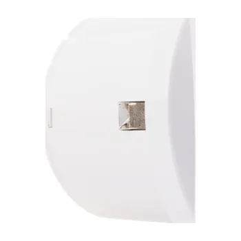 Vzduchotechnika MakTrade MakTrade, 100-S Mistral ventilátor koupelnový s klapkou 8 W, bílá matná