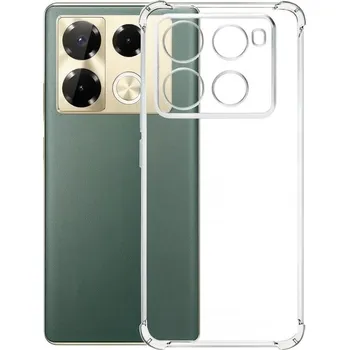 Silikonový kryt pro Infinix Note 40 PRO+ - Průhledný
