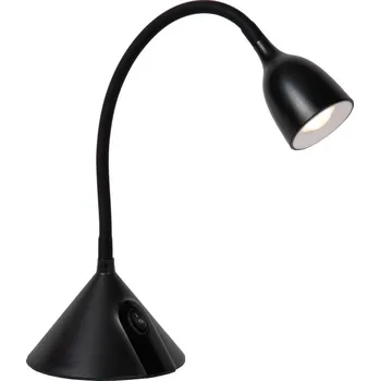 Lampička Lucide MILO - Stolní lampa - Ø 12,8 cm - LED - 1x3,2W 3000K - Černá