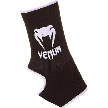 Chránič holeně pro bojový sport Venum Kontact Ankle Support Guards - Black Velikost: L