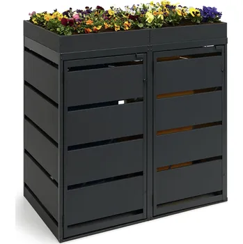 Odpadkový koš Kryt na popelnici KUBA 120-2 AGRO