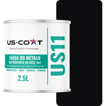 barva na kov BARVA NA REZ ANTIKOROZNÍ NA KOV OCHRANNÁ 2,5L ČERNÁ RAL 9005 LESKLÁ